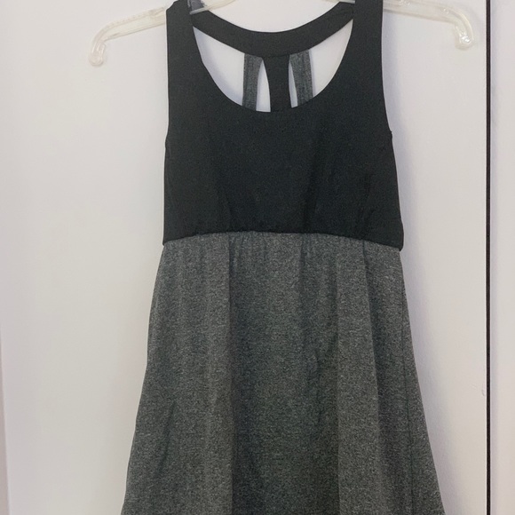 Champion Grey & Black Workout Top With Sports Bra - Picture 2 of 8